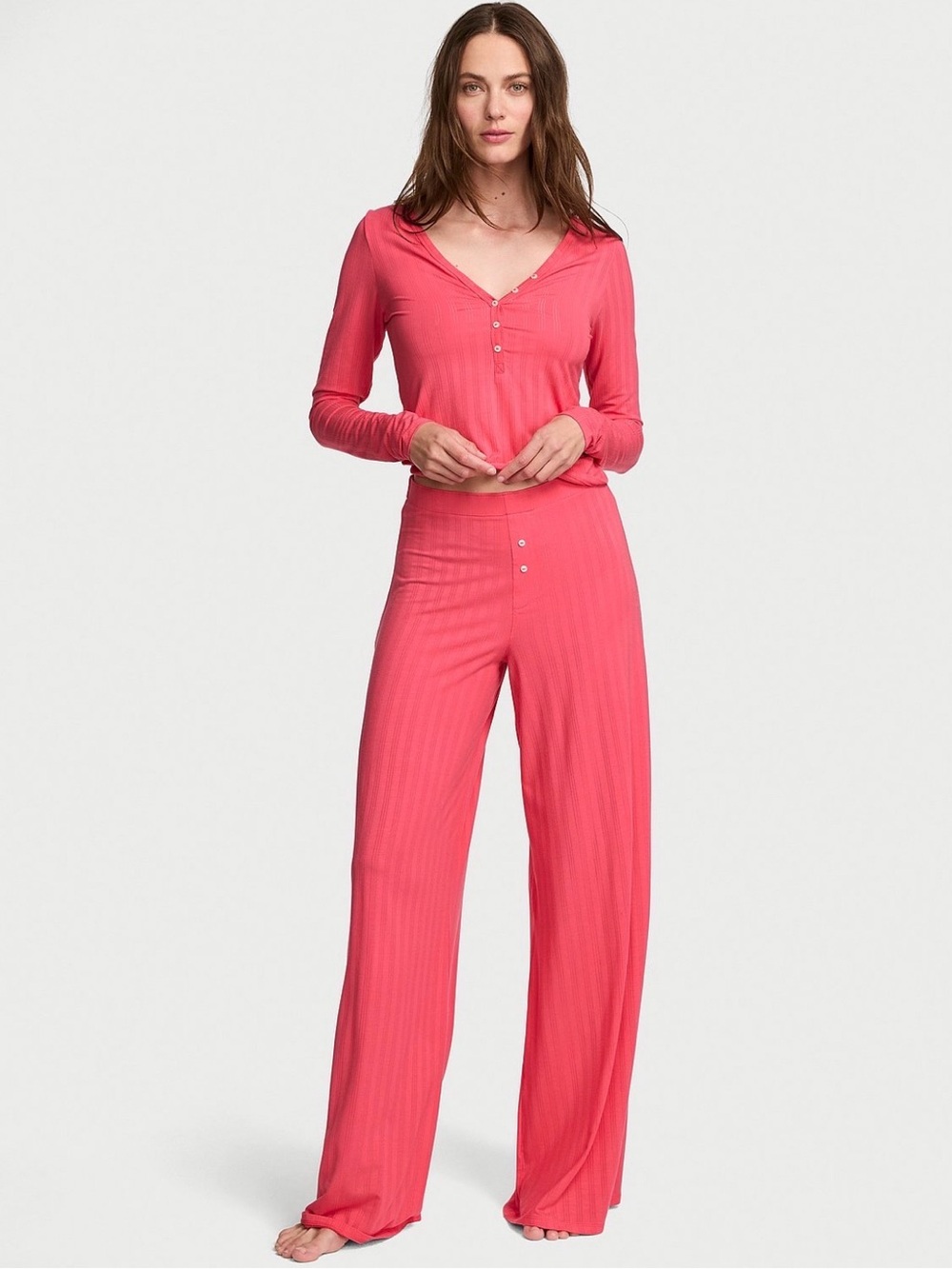 Victoria’s Secret SoSoft™ Modal Ultra-Fine Henley Top & Pant Set